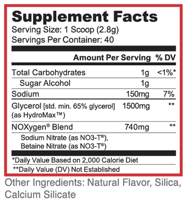 NOXygen Powder